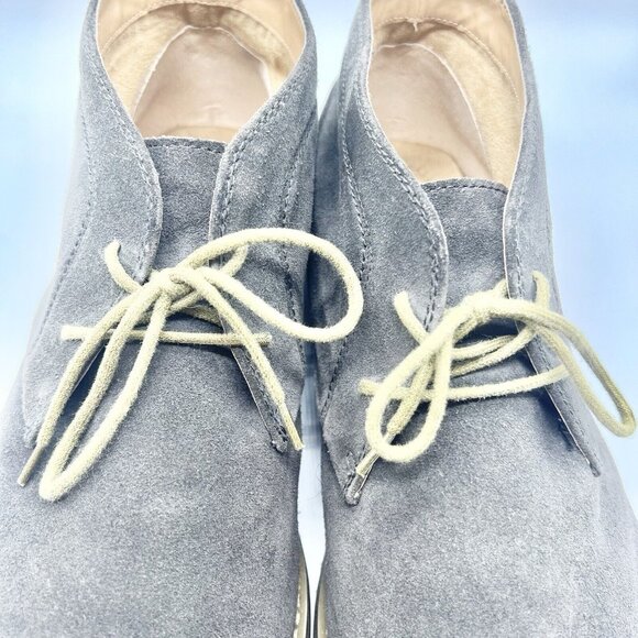 CALVIN KLEIN Mens\' Gray Ultan Chukka Ankle Lace Up Ankle Boots Size 13 main image 8